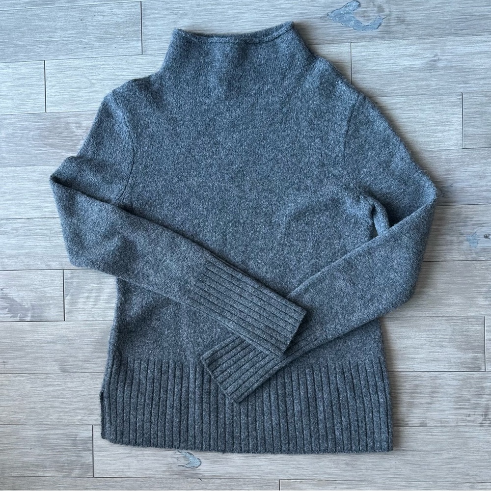 Madewell Wool Gray Turtleneck Sweater XS‎